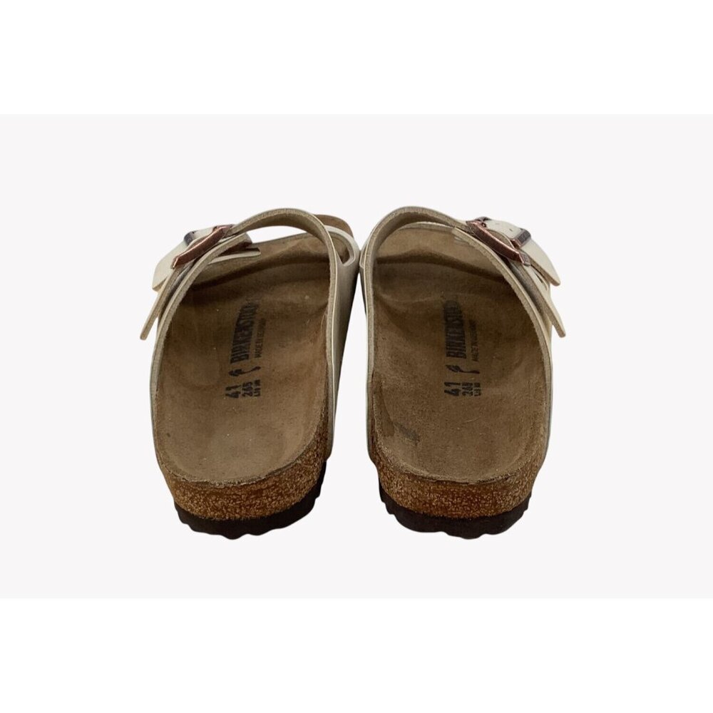 Birkenstock Womens Arizona Graceful Birko-Flor Slide Leather Sandals Size 41 EU - Picture 4 of 8